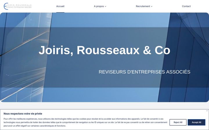 Screenshot of joirisrousseaux.be
