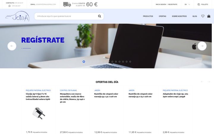 Screenshot of joisapaterna.com