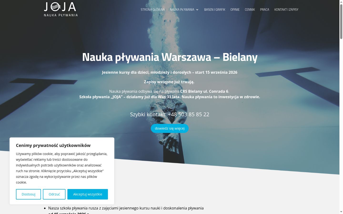 Snímka obrazovky banera súhlasu zobrazeného pred akoukoľvek interakciou
