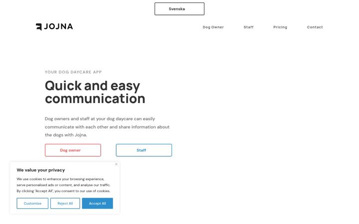 Screenshot of jojna.com