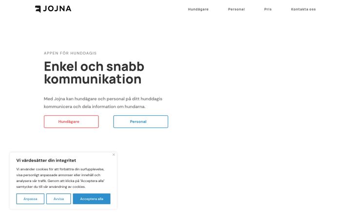 Screenshot of jojna.se