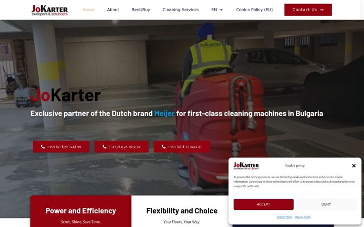 Screenshot of jokarter.net