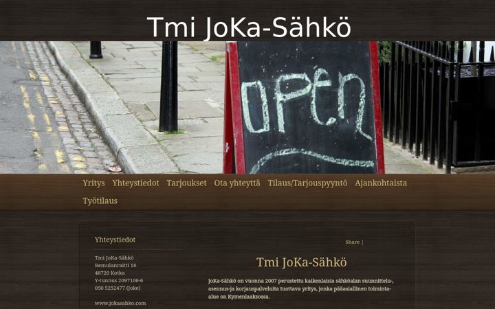 Screenshot of jokasahko.com