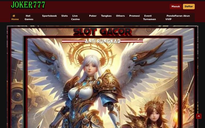 Screenshot of joker-777.net