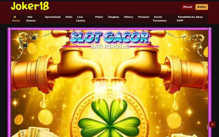 Screenshot of joker18.org
