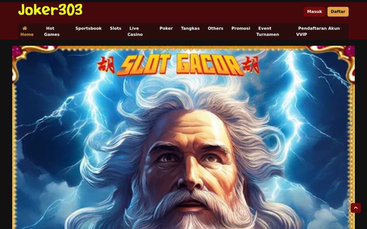 Screenshot of joker303rtp.com