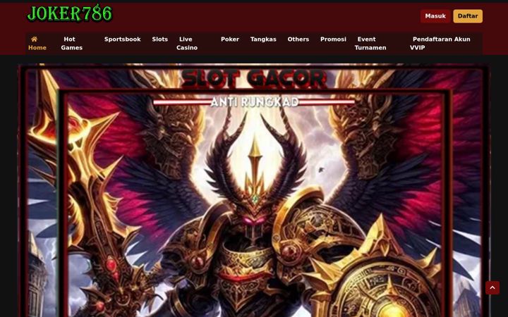 Screenshot of joker786.net