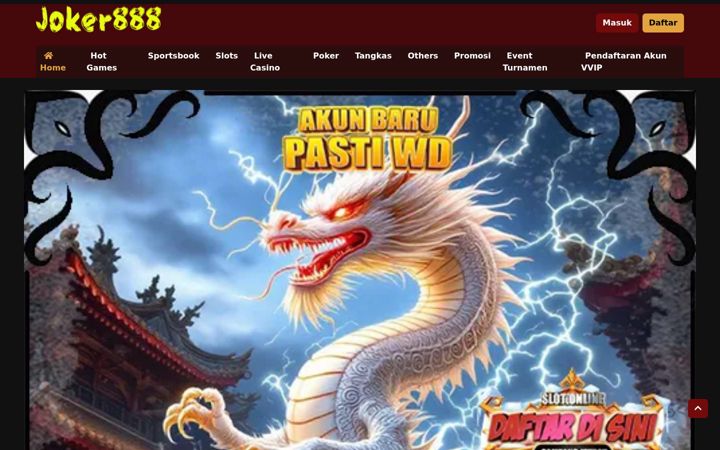 Screenshot of joker888slot.net