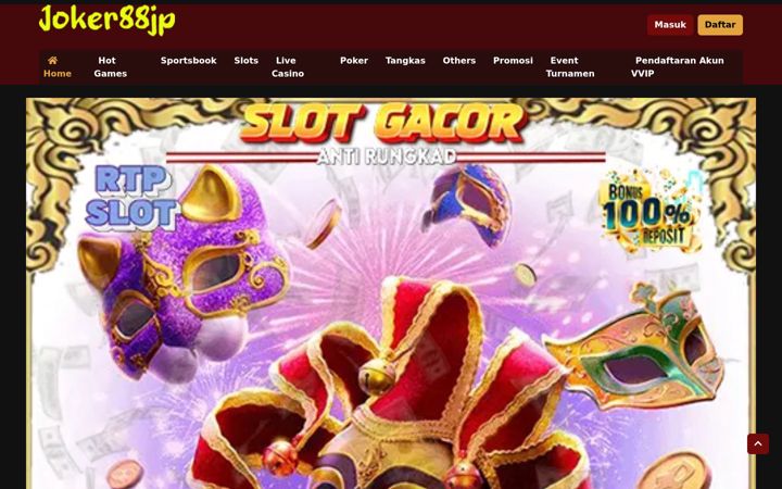 Screenshot of joker88gacorslot.com