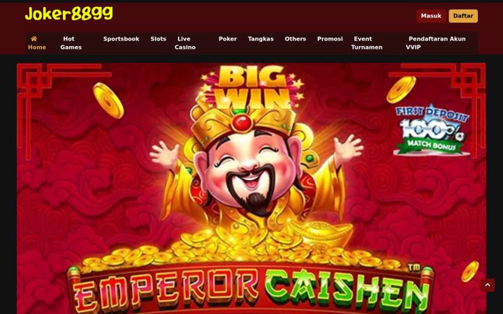 Screenshot of joker9slot.com