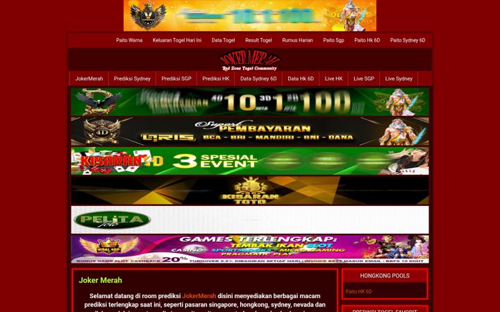 Screenshot of jokermerah.bar