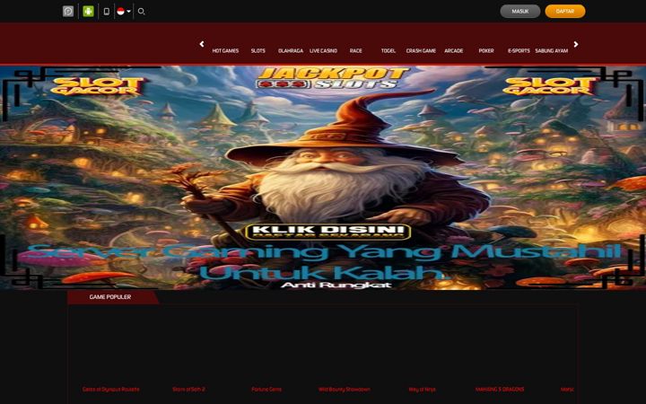Screenshot of jokerslot388.com