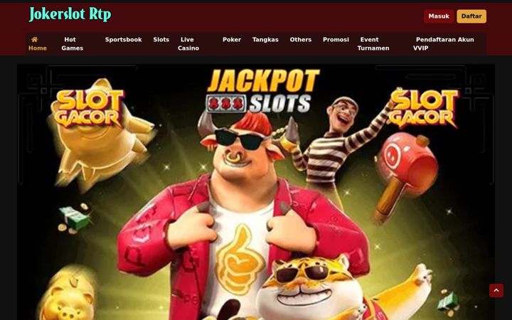 Screenshot of jokerslotrtp.com