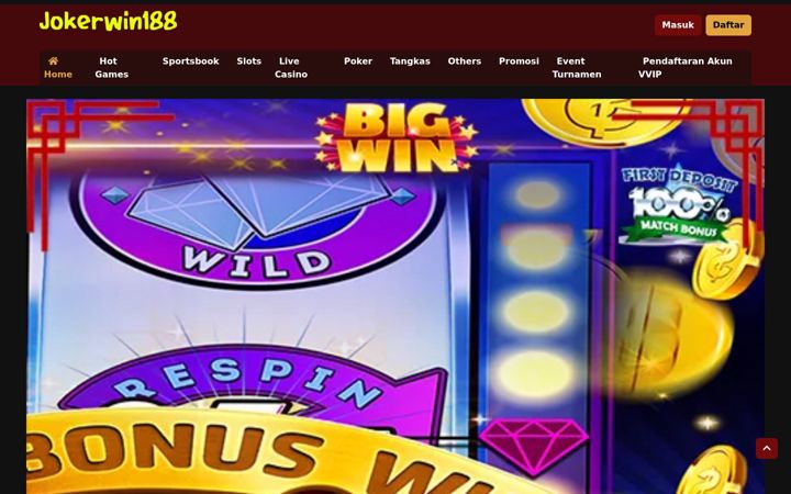Screenshot of jokerwin188.org