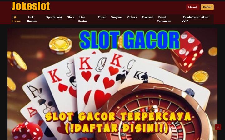 Screenshot of jokeslot.com