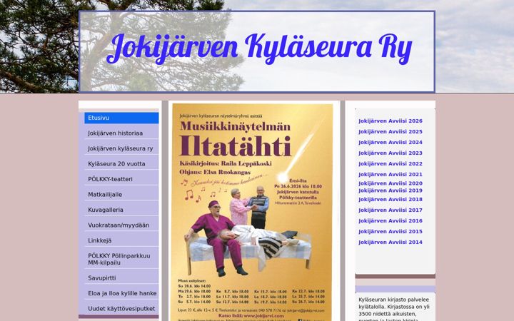 Screenshot of jokijarvi.com