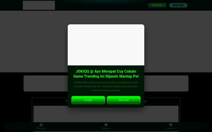 Screenshot of jokiqq.net