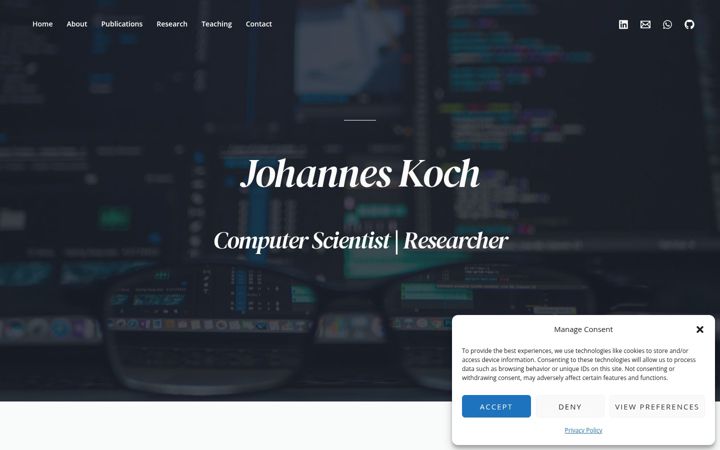 Screenshot of jokokoch.de