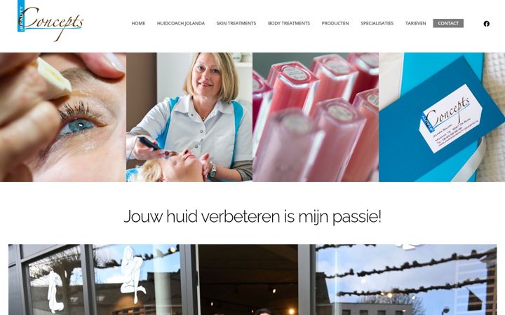 Skærmbillede af jolandas-beauty-concepts.nl