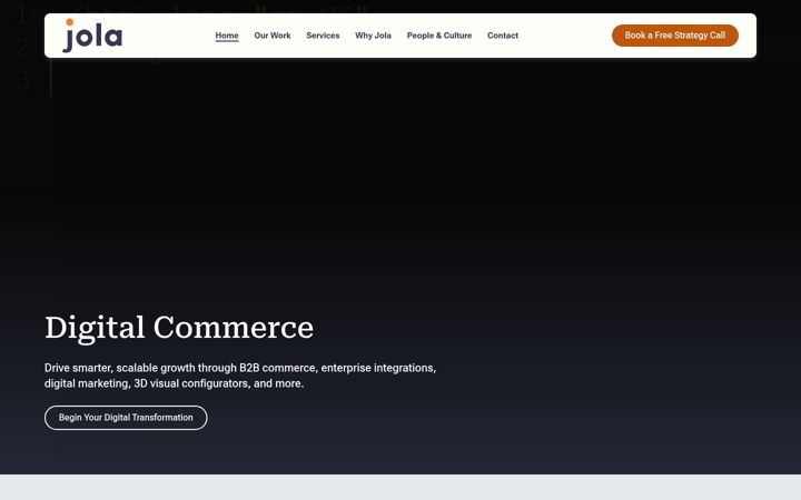 Screenshot of jolausa.com
