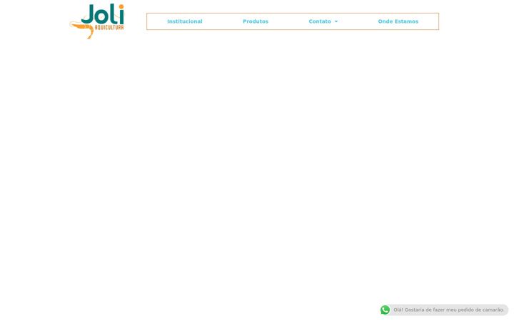Screenshot of joliaquicultura.com.br
