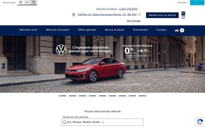 Screenshot of joliettevolkswagen.com
