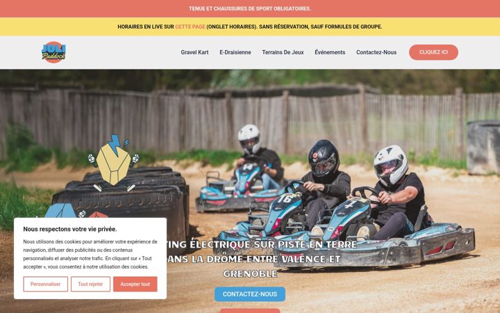 Screenshot of jolipaddock.com