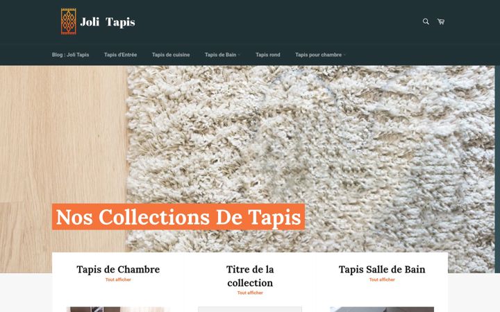 Screenshot von jolitapis.com