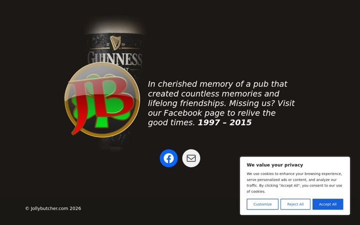 Screenshot of jollybutcher.com