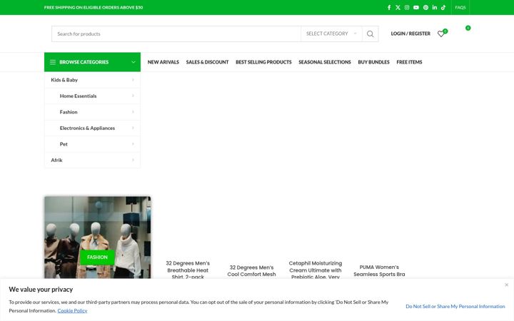 Screenshot of jollycarts.com