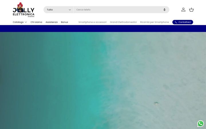 Screenshot of jollyelettronicasrl.it