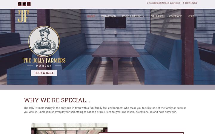 Screenshot of jollyfarmers-purley.co.uk