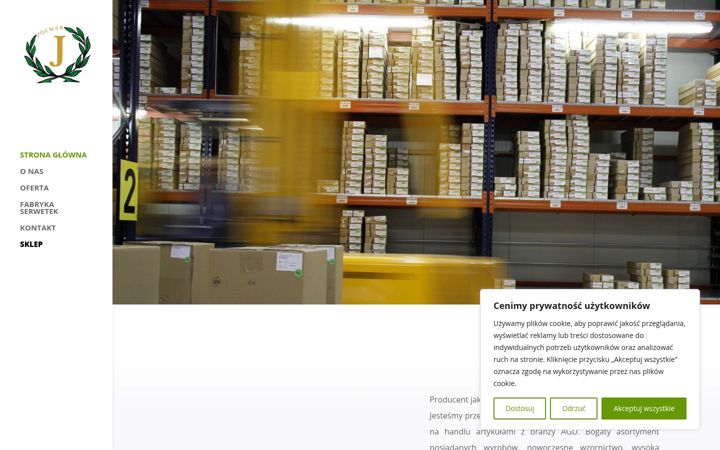 Screenshot of jolmar-protos.pl
