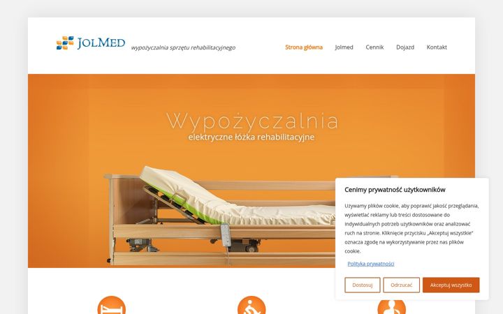 Screenshot of jolmed.pl