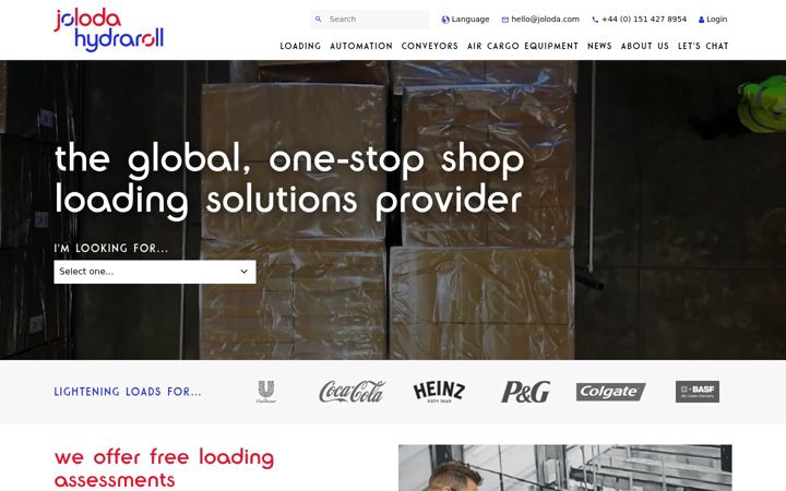 Screenshot of joloda.com