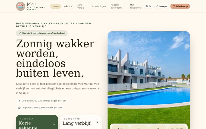 Screenshot of jolou.nl