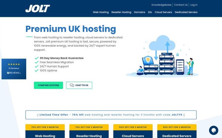 Screenshot of jolt.co.uk