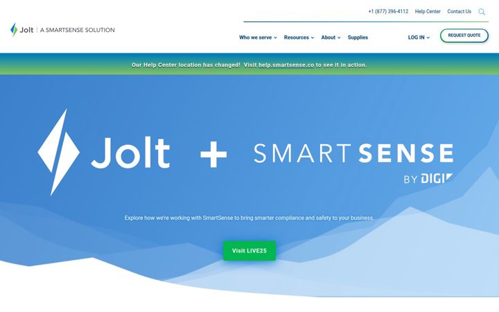 Screenshot of jolt.com
