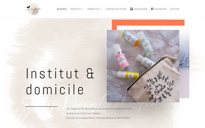 Screenshot of jolydoigtsdefee.fr