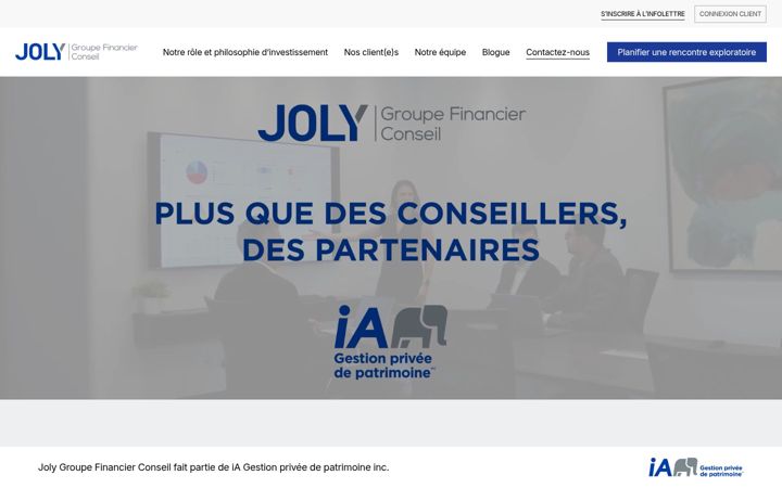 Screenshot of jolygfc.com