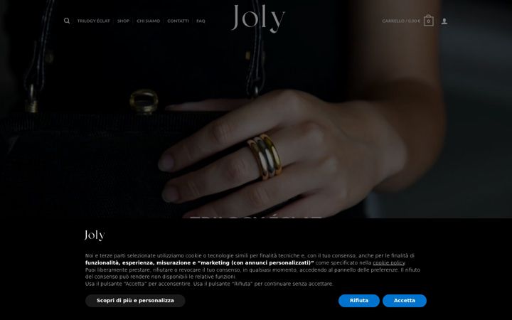 Screenshot of jolyjewels.com