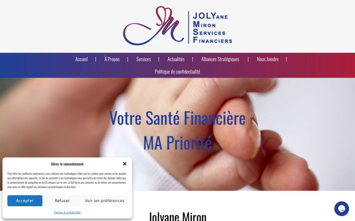 Screenshot of jolymsf.com