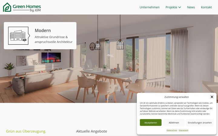 Screenshot of jom-immo.de