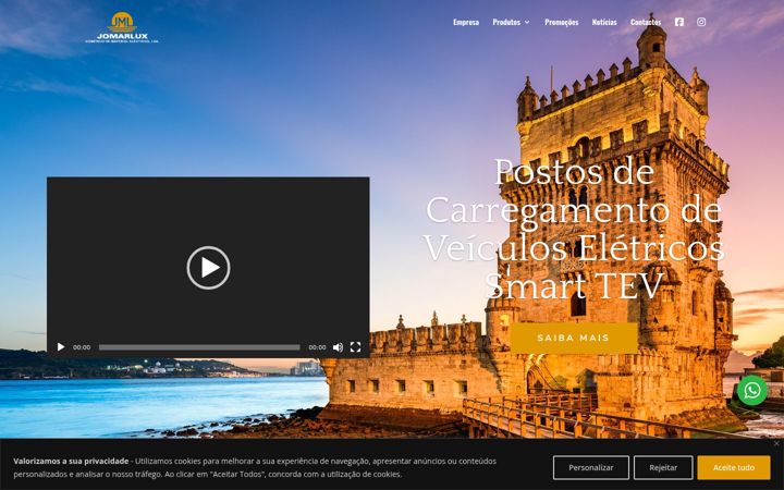 Screenshot of jomarlux.com