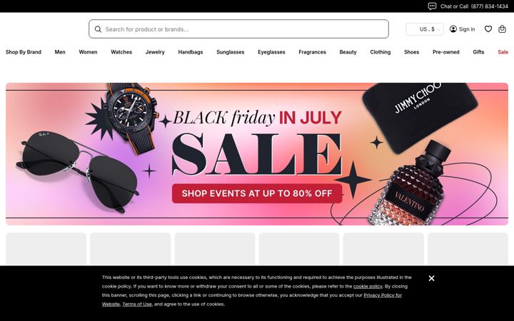 Skjermbilde av jomashop.com