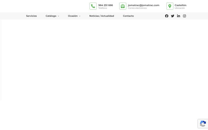 Screenshot of jomatrac.com
