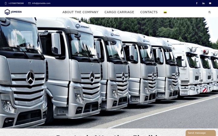Screenshot of jomeida.com