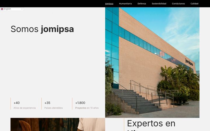 Screenshot of jomipsa.com