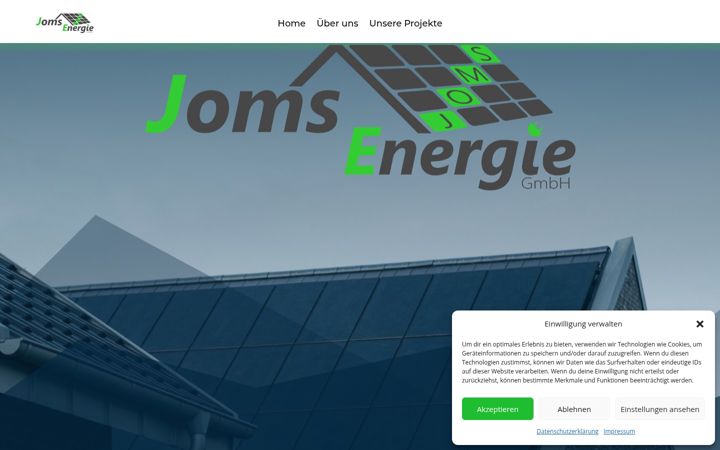 Screenshot of joms-energie.de
