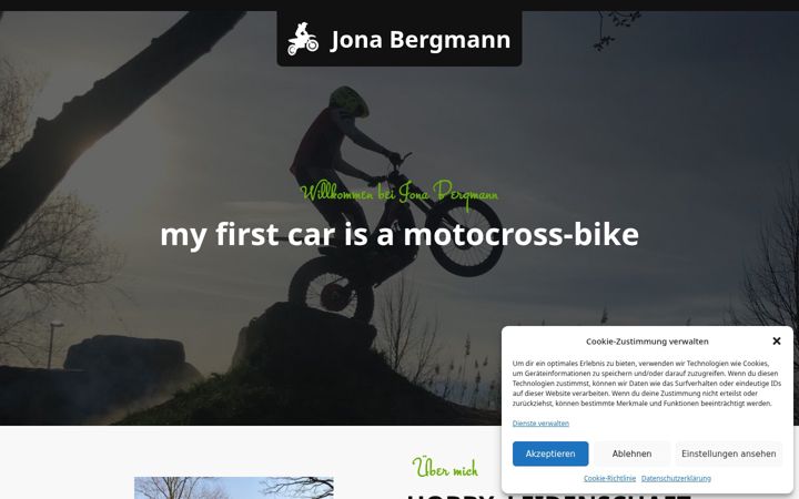 Screenshot of jonabergmann.de